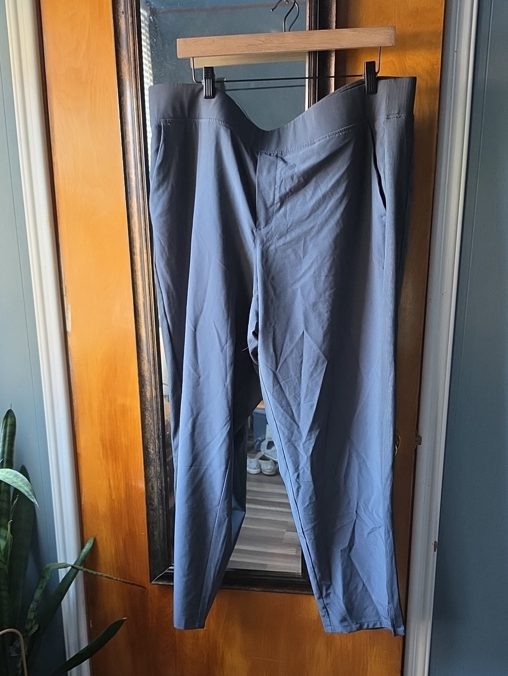 RBX Women's Straight Leg Pants in Slate Blue